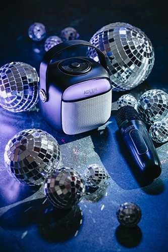 Adler Karaoke Speaker With Microphone AD