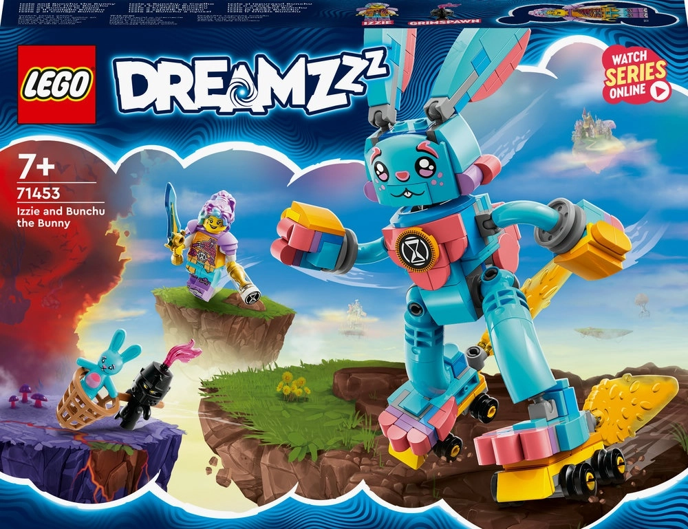 LEGO® DREAMZzz Izzie ir triušis Bunchu
