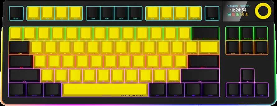 LORGAR KBP70TKLW  Wireless TKL Mechanical Gaming