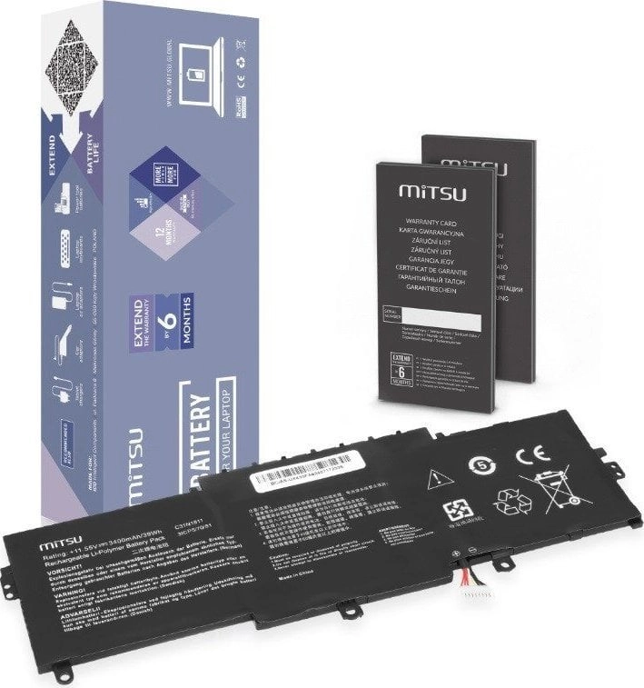 Bateria C31N1811 do Asus ZenBook 14
