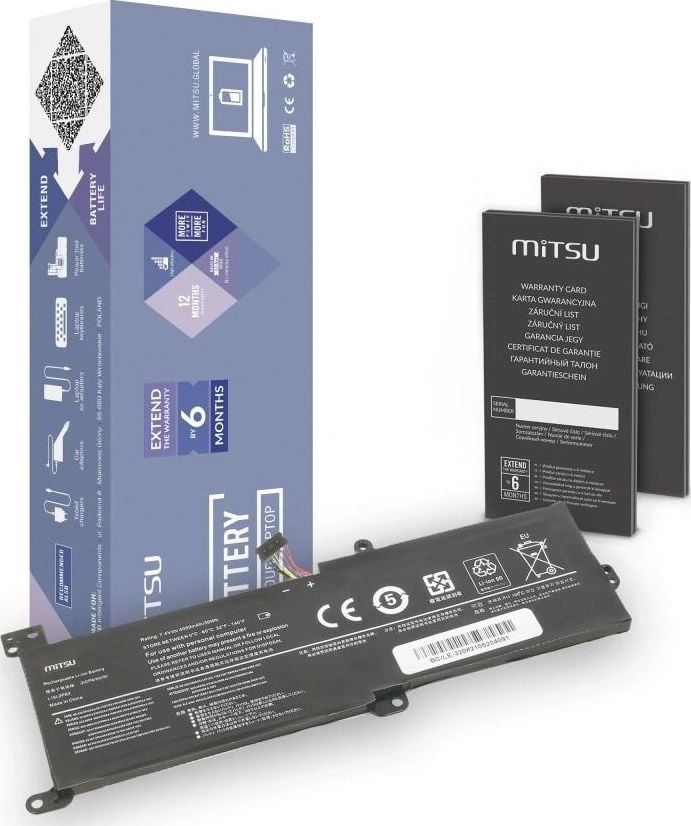 Bateria Mitsu do notebooka Lenovo IdeaPad