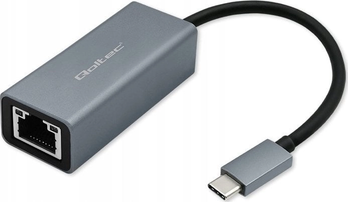 Qoltec Adapter USB-C na RJ45 Ethernet