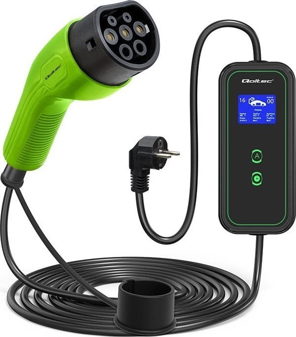 Qoltec Mobile charger for EV cars