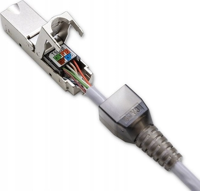 RJ45 toolless STP plug CAT6  JACK