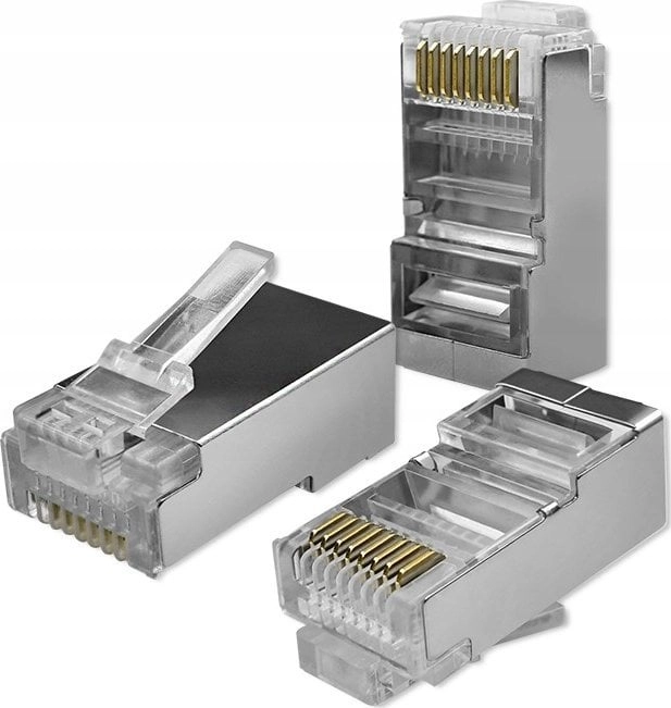 RJ45 modular connector CAT5e FTP 100pcs