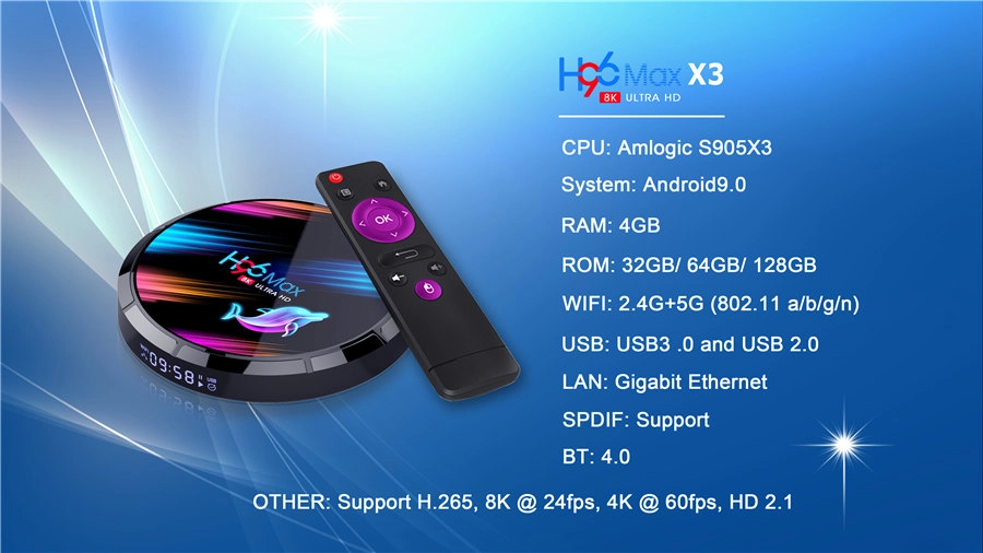 RIFF H96 MAX X3 Smart TV