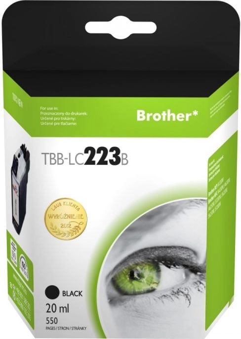 Tusz do Brother LC223 Black TBB-LC223B