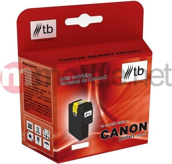 Tusz TBC-CLI521YE (Canon CLI-521) ŻÓŁTY TBC-CLI521YE