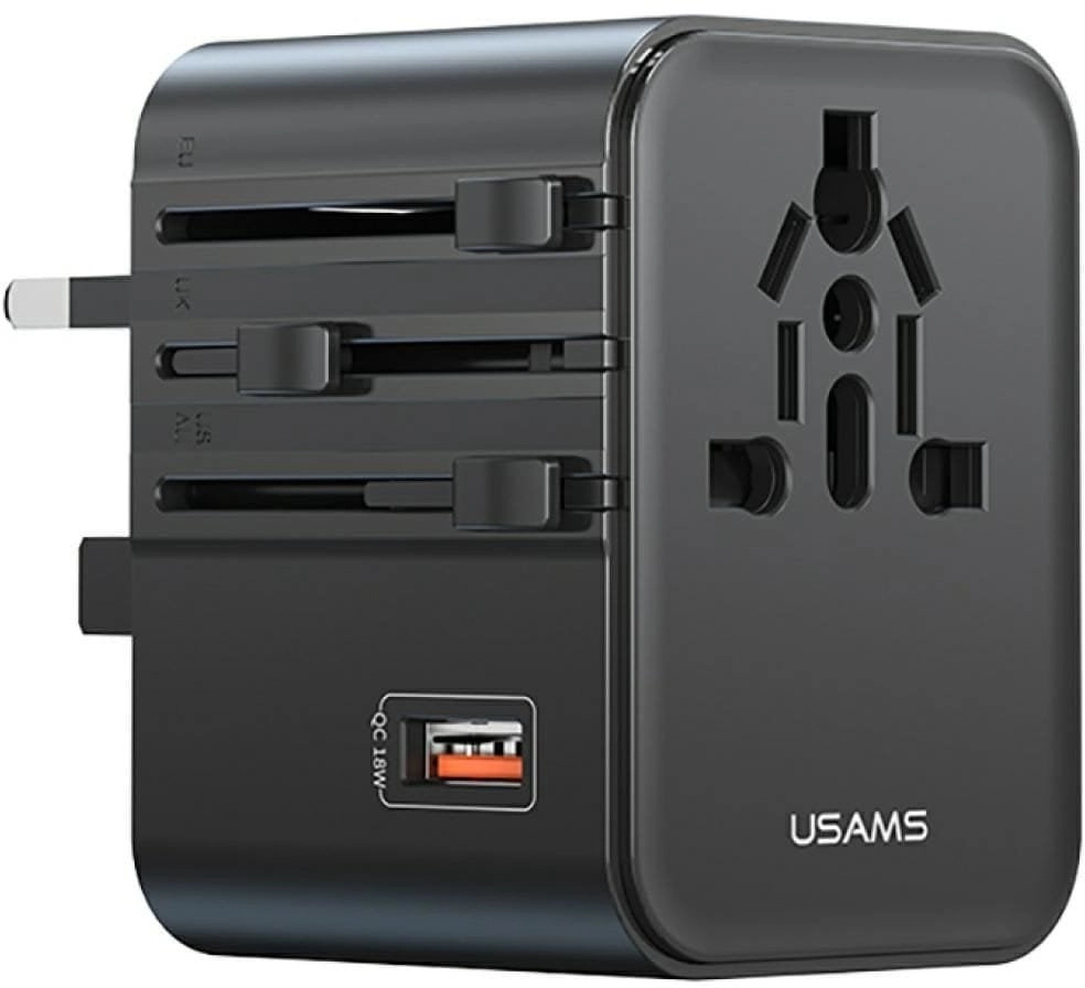 Travel Charger Adapter USAMS CC309 2xUSB-C