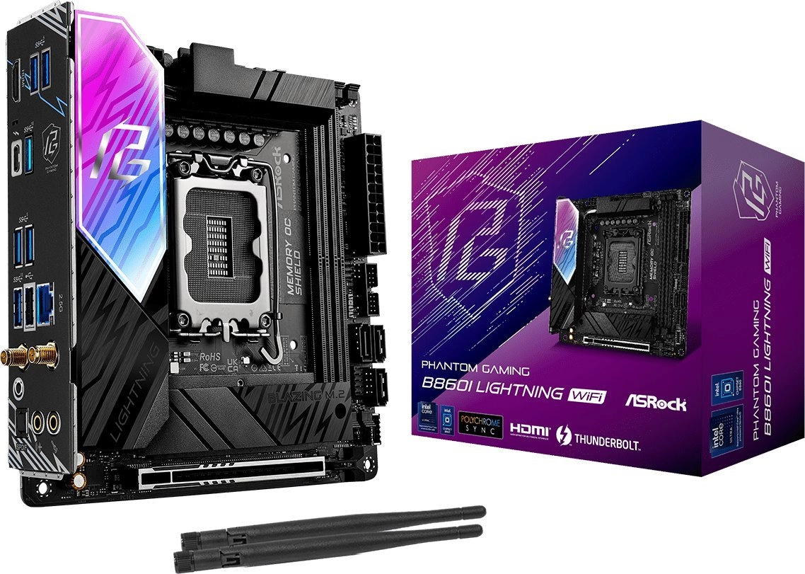 Asrock B860I Lightning WiFi Intel B860