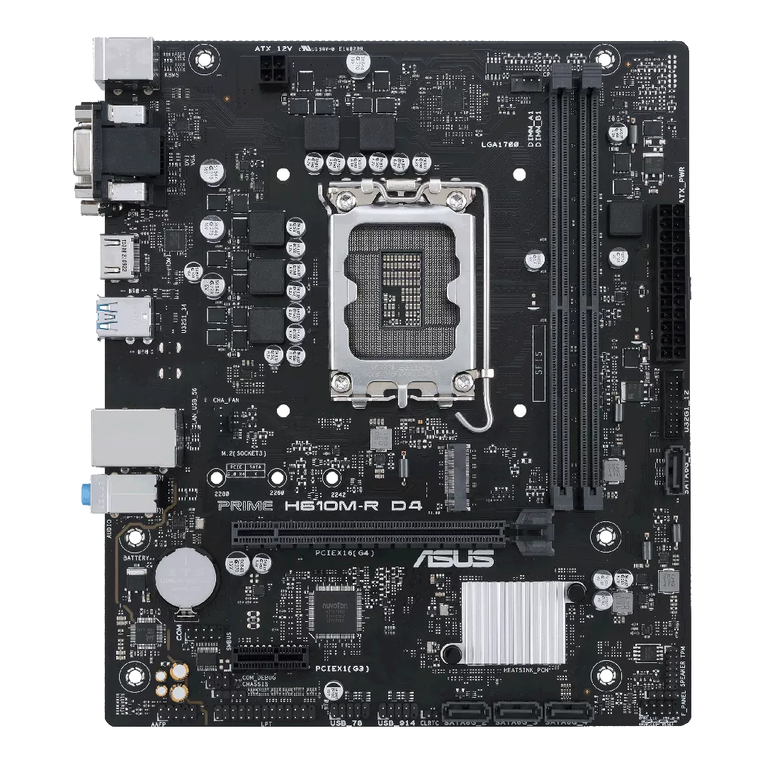 ASUS PRIME H610M-R D4 Intel H610