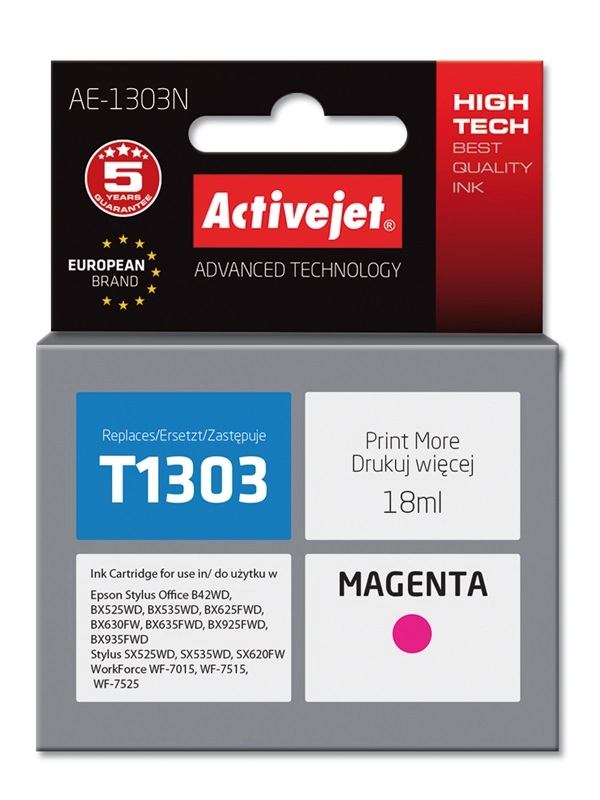 Activejet AE-1303N ink (replacement for Epson