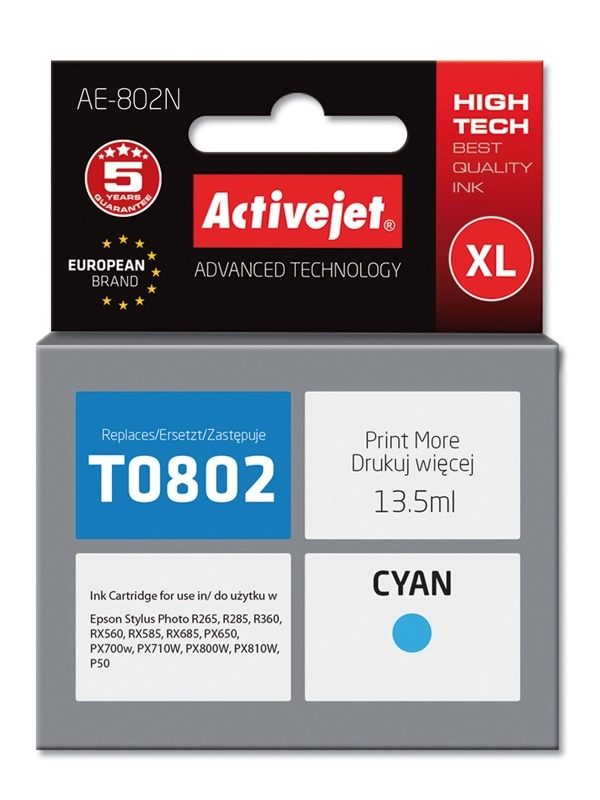 Activejet AE-802N ink (replacement for Epson