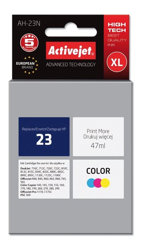 Activejet AH-23N ink (replacement for HP