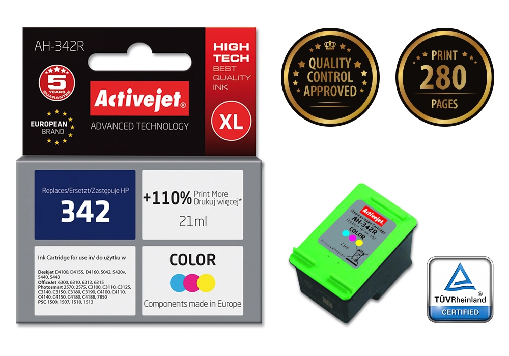 Activejet AH-342R ink for HP printer