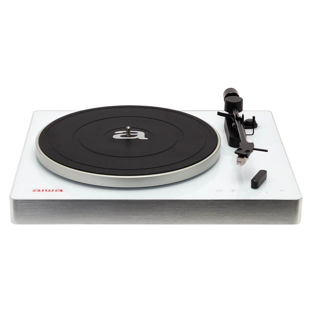 Aiwa APX-680BT/WT Belt-drive audio turntable White