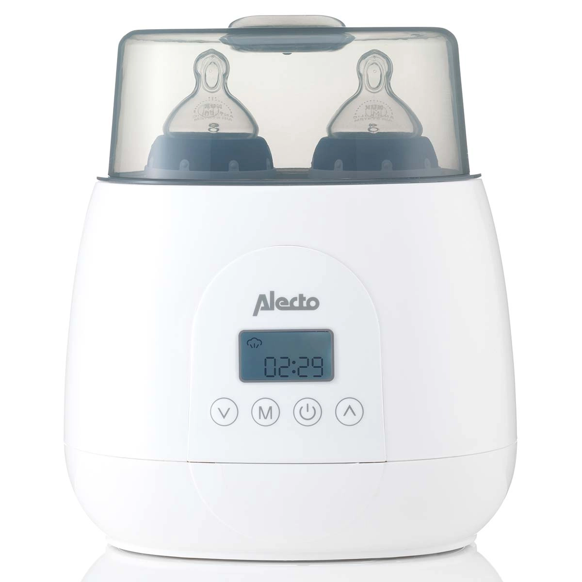 Alecto 2in1 elektriskais pudeļu un zīdaiņu