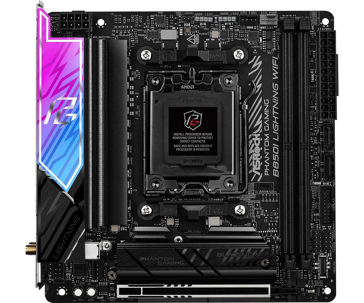 Asrock Phantom Gaming B850I Lightning WiFi