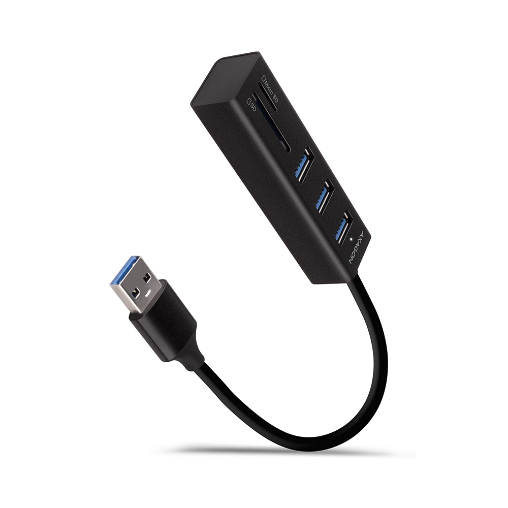 Axagon HMA-CR3A laptop dock/port replicator Wired