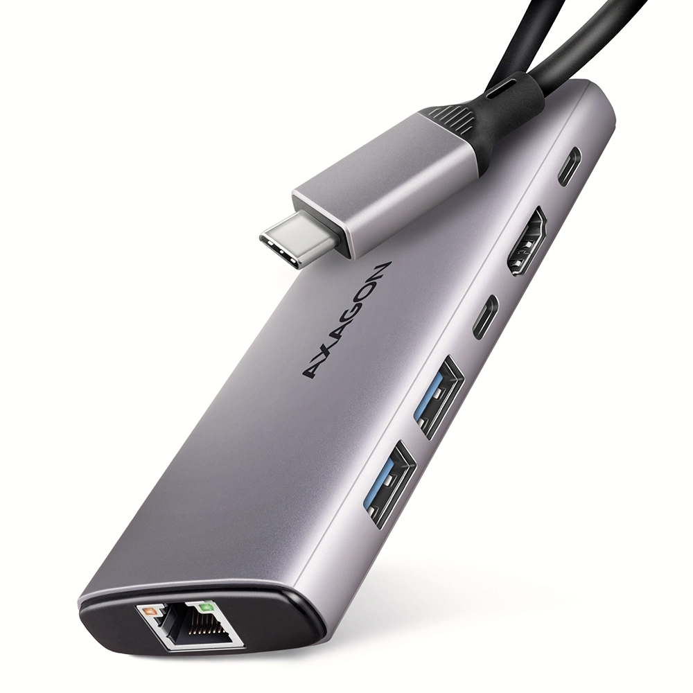 Axagon HMC-6G2L laptop dock/port replicator Wired