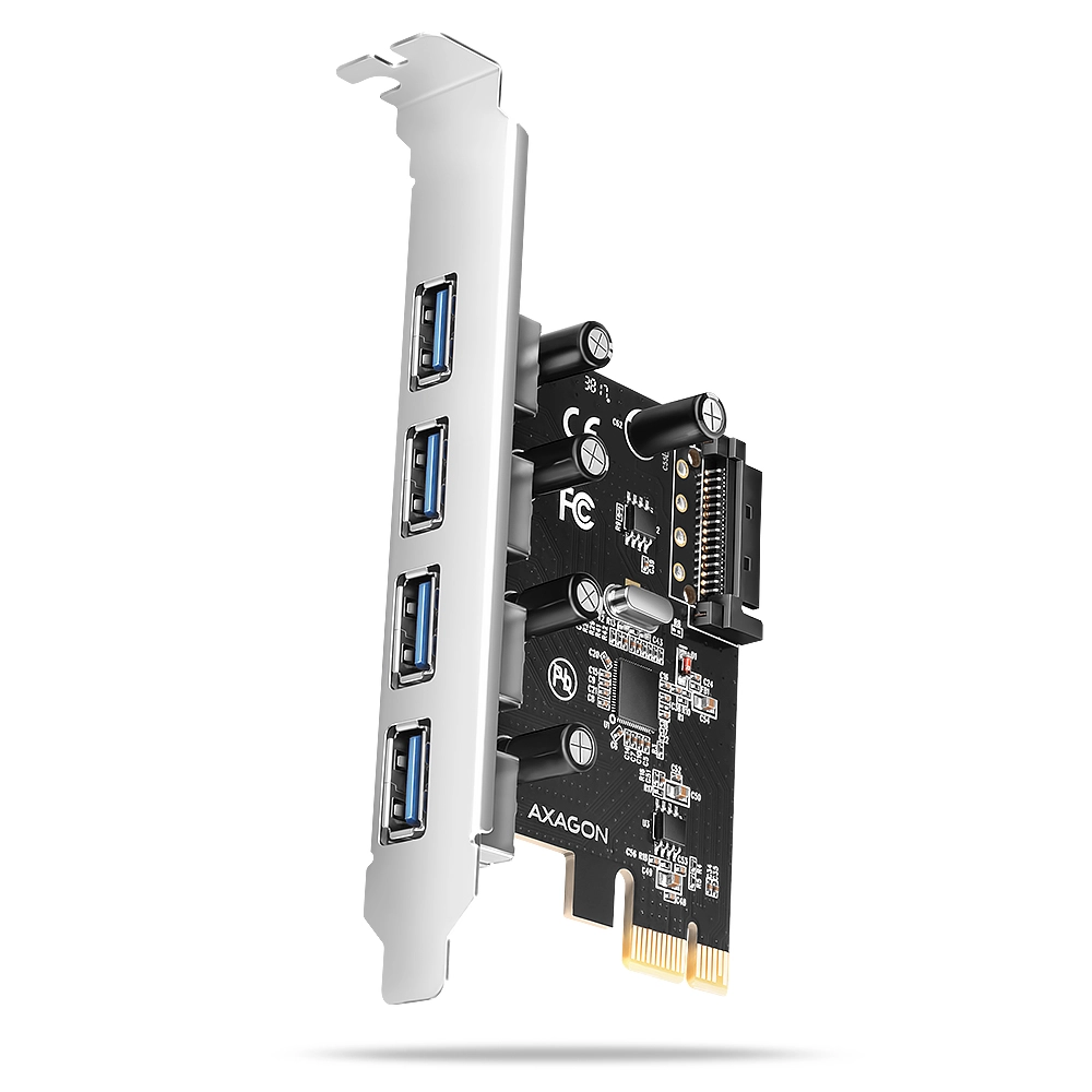 Axagon PCEU-430RS PCIe controller 4x ext
