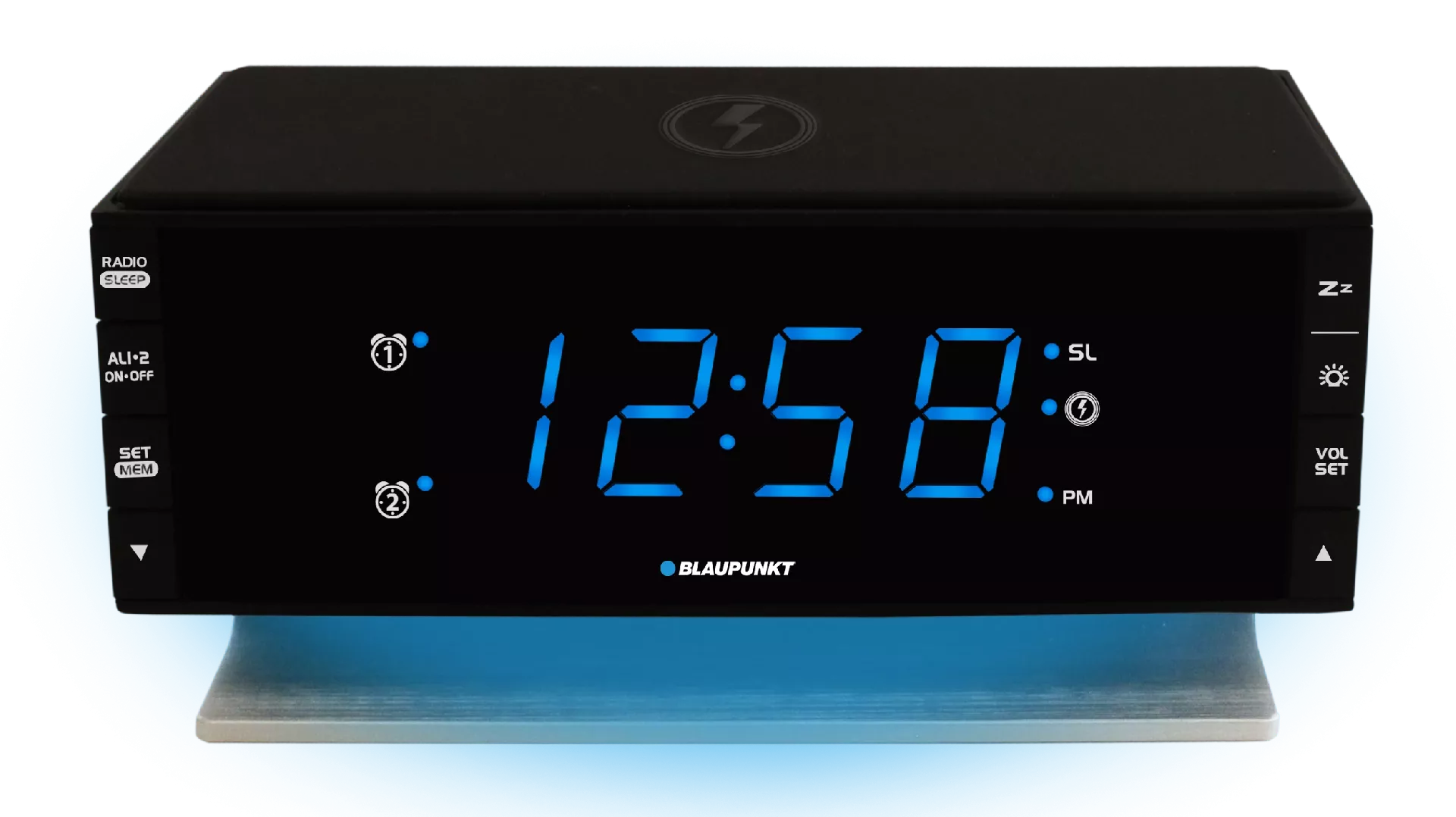 Blaupunkt CR55CHARGE radio Clock Digital Black