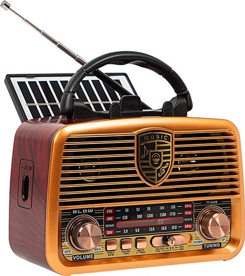 Analog radio RA10 AM/FM solar 77-540#