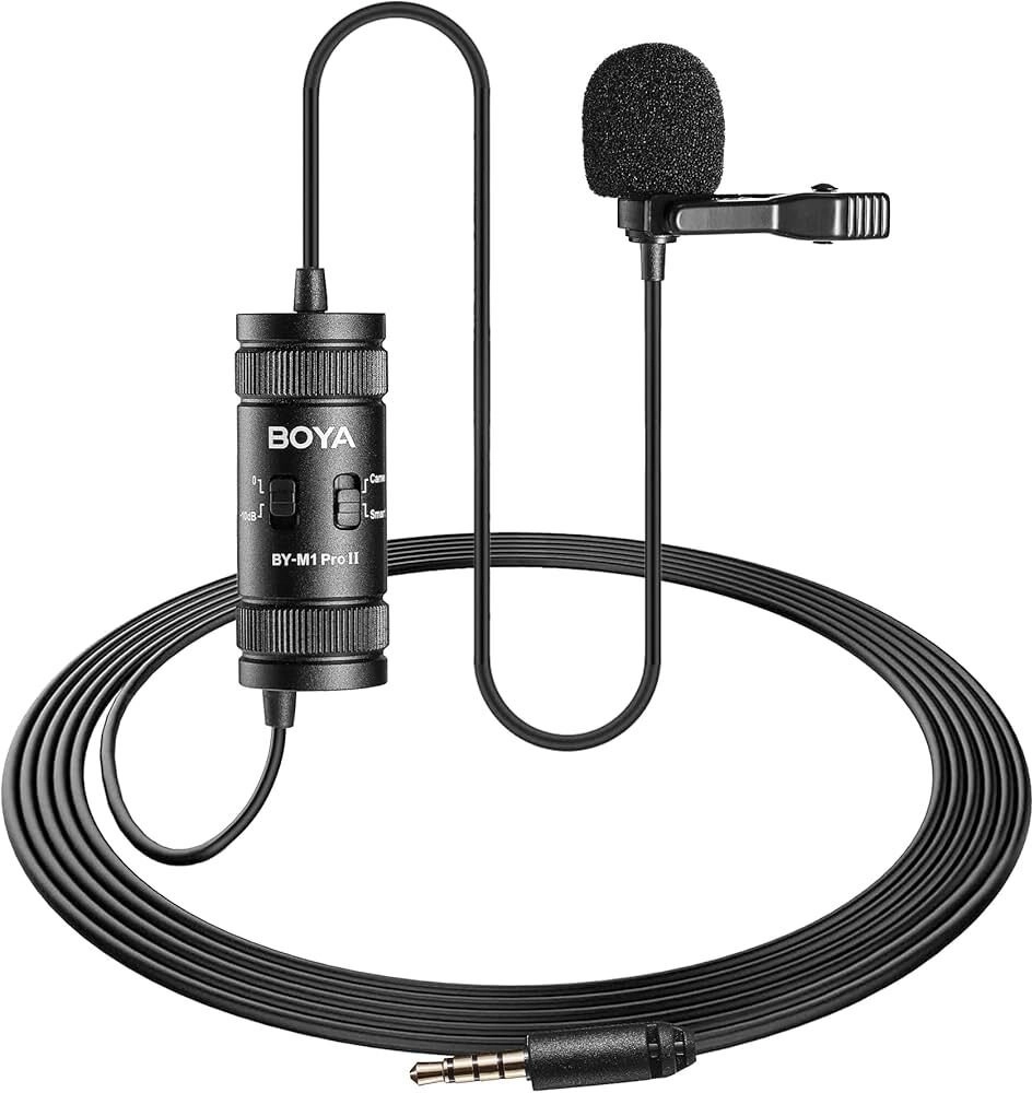 Boya microphone BY-M1 Pro II Lavalier
