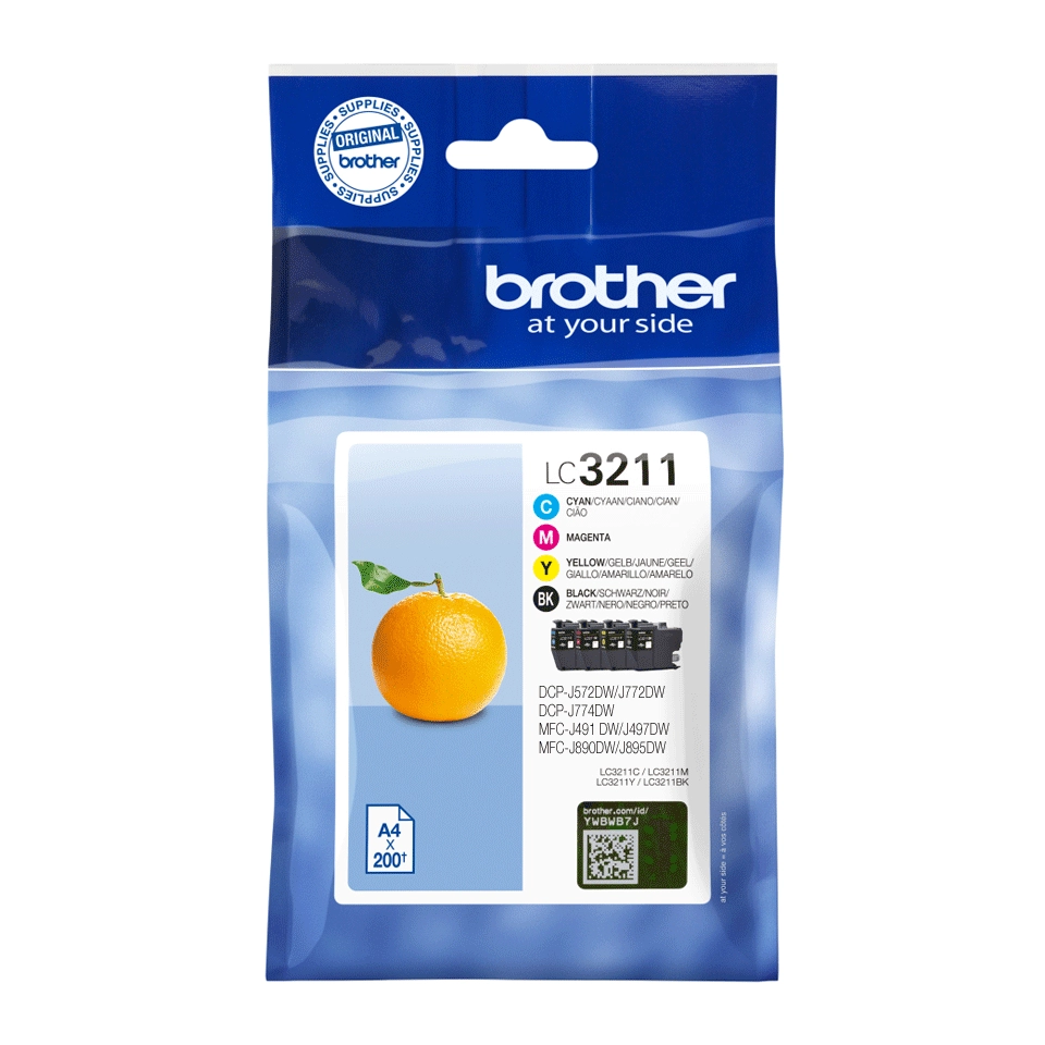 Brother LC3211VAL ink cartridge 4 pc(s)