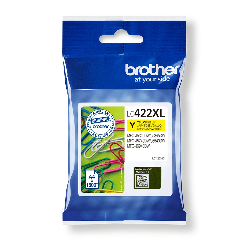 Brother LC-422XLY ink cartridge 1 pc(s)
