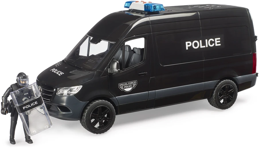 BRUDER bworld MB Sprinter Police Special