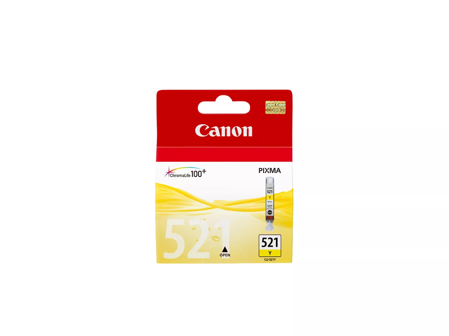 Canon CLI-521Y Yellow Ink Cartridge 2936B001