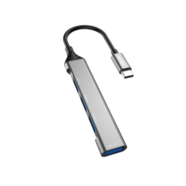 DUDAO A16T 4-in-4 USB-C Hub Wired