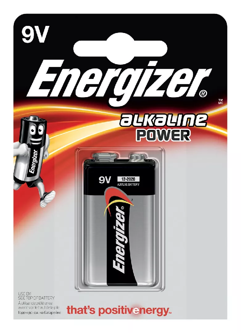 Energizer Alkaline Power Single-use battery 9V