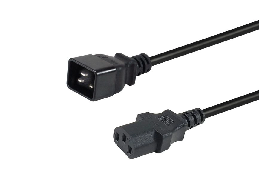 Equip 112140 power cable Black 1