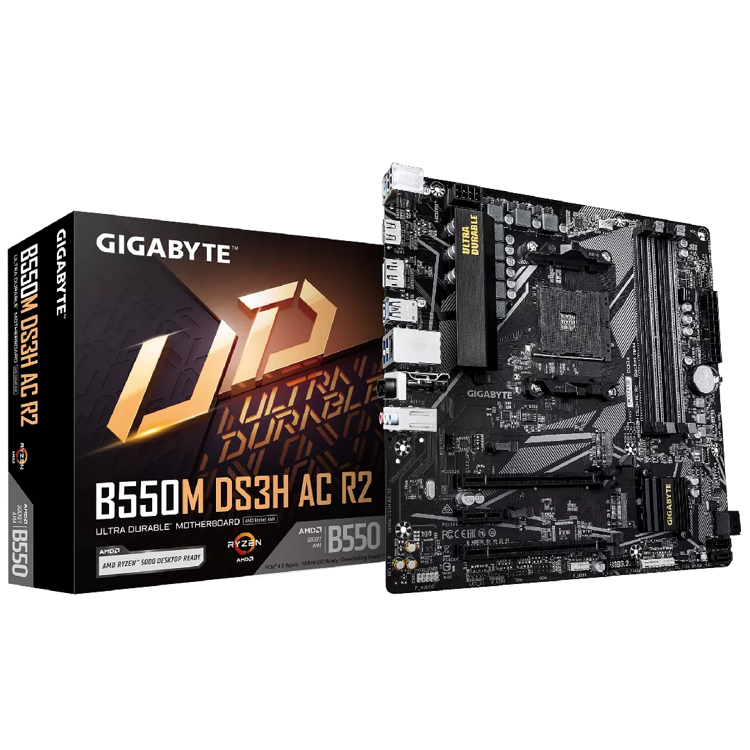 GIGABYTE B550M DS3H AC R2 Motherboard
