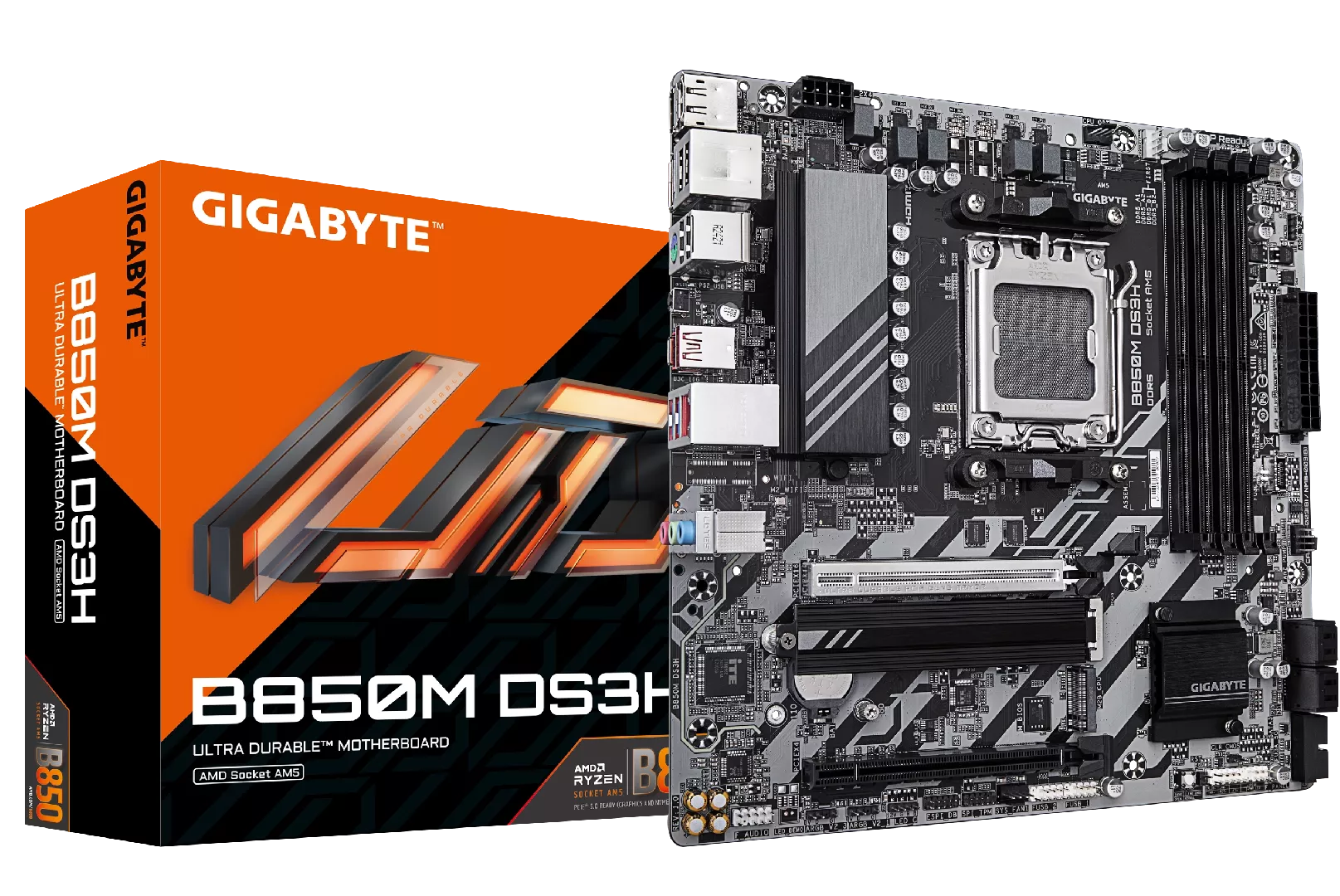 GIGABYTE B850M DS3H Motherboard - AMD