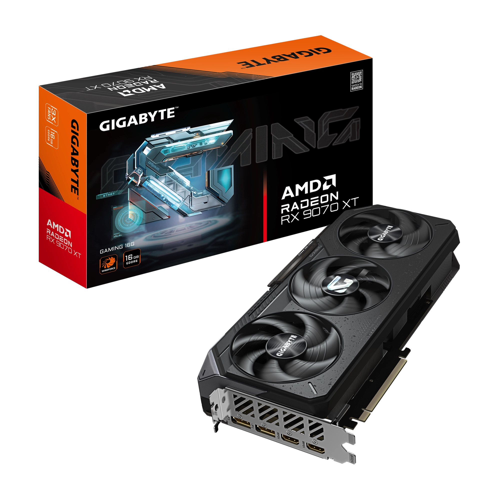 GIGABYTE Radeon RX 9070 XT GAMING