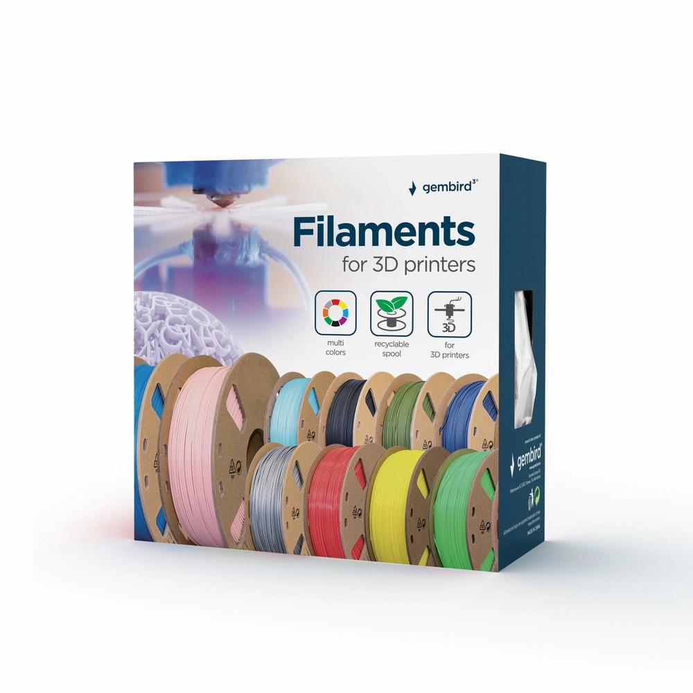 Gembird 3DP-PLA1.75-01-R 3D printing material