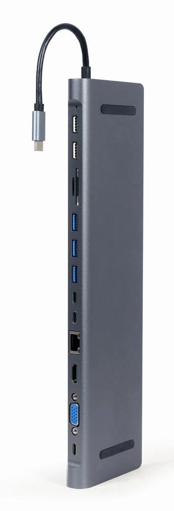Gembird A-CM-COMBO9-01 laptop dock/port replicator USB