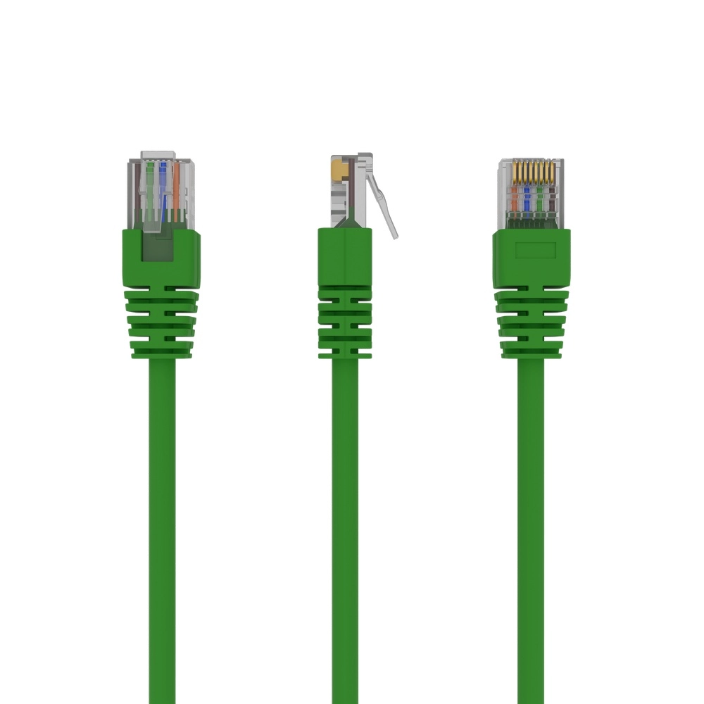 Gembird PP12-2M/G networking cable Green Cat5e
