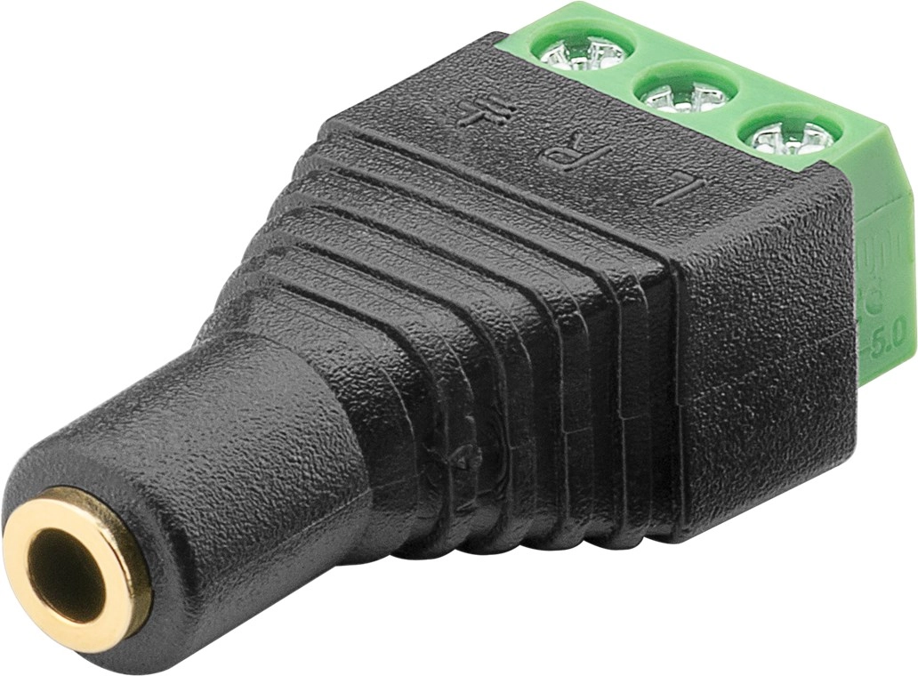 Goobay Terminal Block 3-pin 3.5