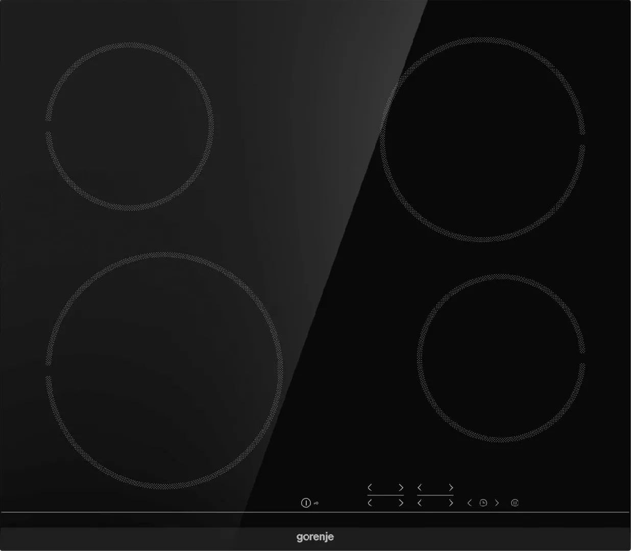 Gorenje ECT641BCSC hob Black Built-in 60