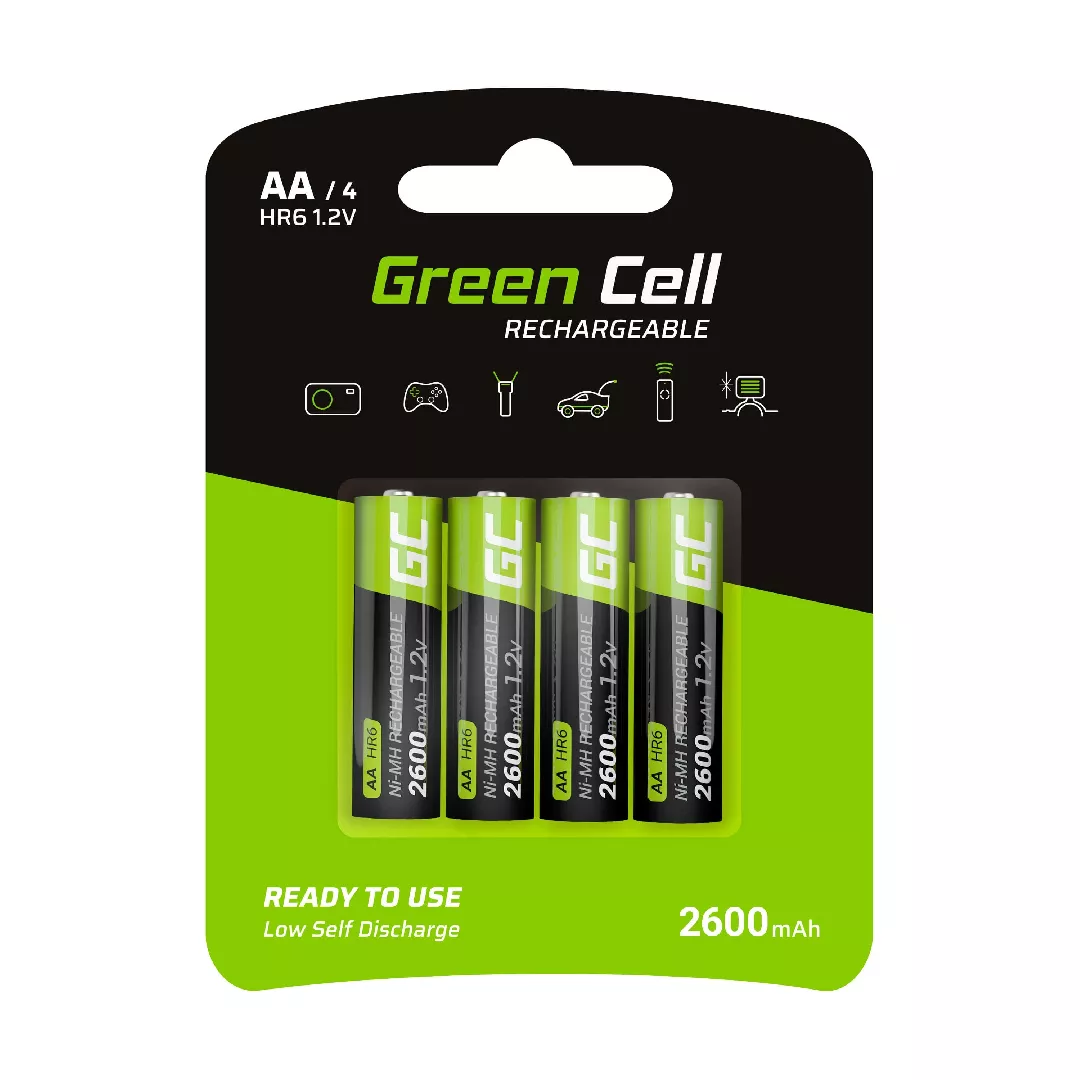 Green Cell GR01 household battery Rechargeable