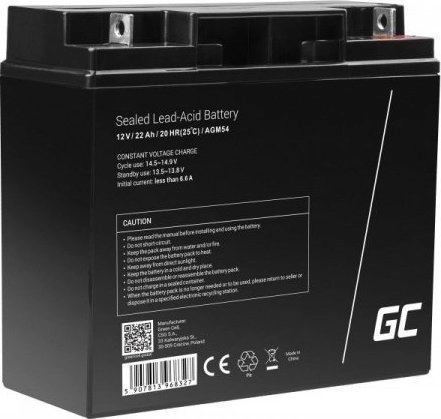 Green Cell AGM VRLA 12V 22Ah