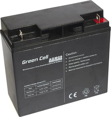 Green Cell Akumulator AGM 12V 18Ah