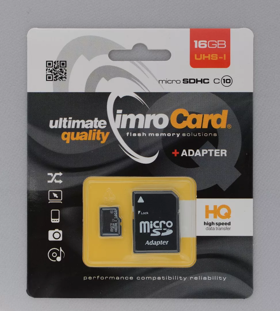 IMRO 10/16G UHS-I ADP memory card