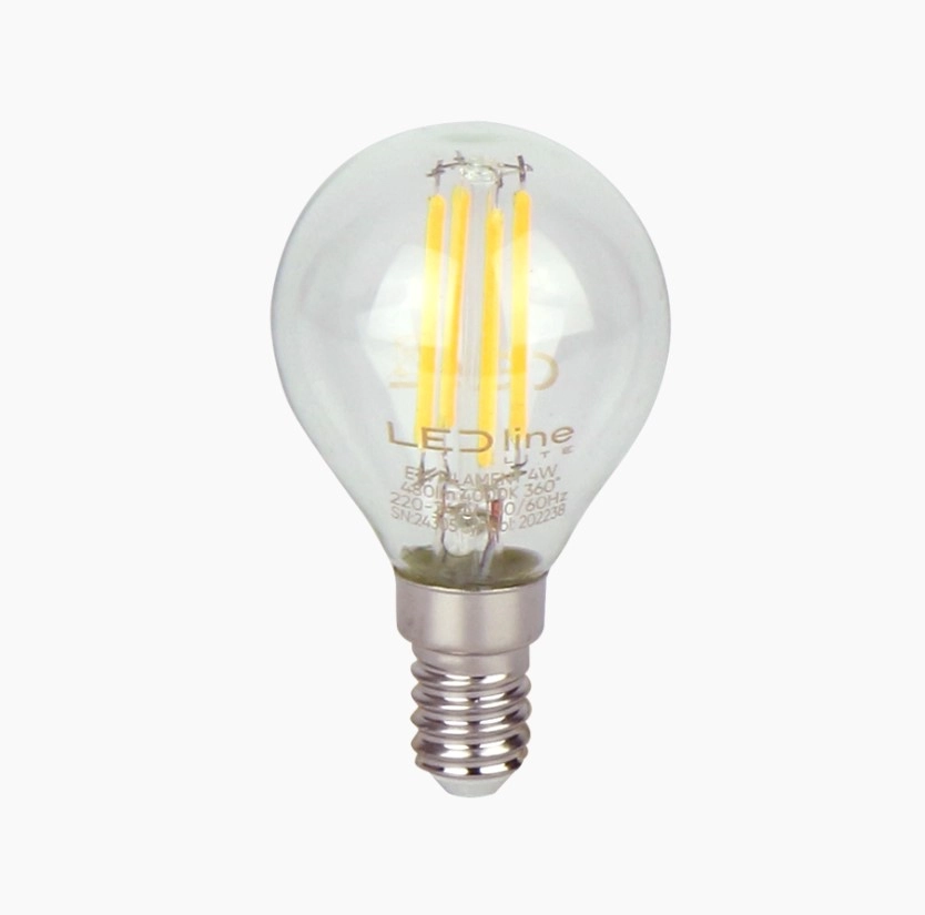 LED spuldze E14 4W 4000K 480lm