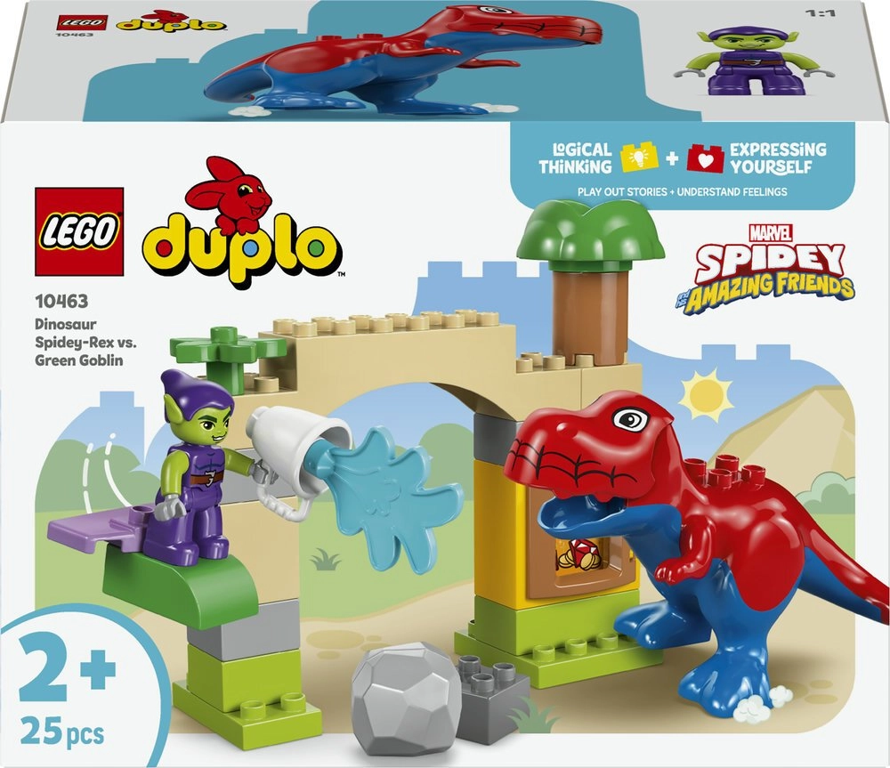 LEGO Marvel Dinozaur Spidey-Rex i Zielony
