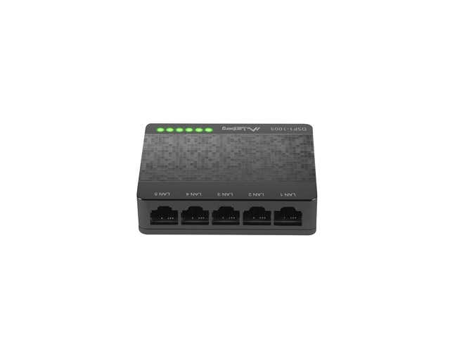 Lanberg DSP1-1005 network switch Unmanaged Gigabit